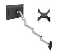 Support Mural D-MOUNT 7014 En Aluminium À Ressort Mécanique For Moniteur TV 17"-32", Bras Long En 4 Sections, Rotation Complète, Charge Maximale 3-6 Kg(1pcs)