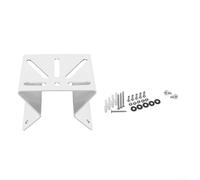 Support mural d'angle en métal massif pour caméra extérieure PTZ Dome Eufy S340 S330 E30, résistant aux intempéries, kit d'installation en acier robuste (blanc)