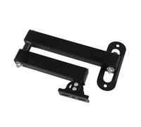 Support mural d'angle en métal pour vidéosurveillance, bras long pour options d'installation flexibles et angles de vue réglables (35 cm)