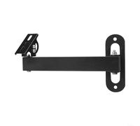 Support mural d'angle en métal robuste pour vidéosurveillance, bras réglable pour une installation sécurisée et une flexibilité de direction (20 cm)
