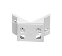 Steinel Support mural pour coin 630669 Type EWH 02 Plastique blanc 5,5 x 10,5 x 5,9 cm