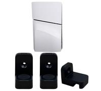 Support mural de console pour PS5 Slim, Support de stockage de jeux pour PS5 Slim Accessoires
