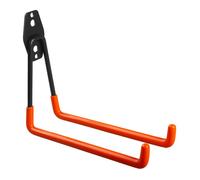 Support mural de garage - Maclean - MC-444 - Acier - Charge max 25kg - Noir et orange
