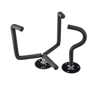 Support Mural de Guitare Acoustique/Électrique/Classique - Crochet de Cintre Horizontal pour Mur de Lattes - Kit d'Affichage avec Support Rack