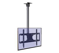 Support Mural de Plafond pour téléviseur, Support inclinable, pivotant et télescopique, Compatible avec Les téléviseurs de 32 à 65 Pouces, supporte jusqu'à 60 kg (132 lbs)