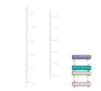 Support Mural de Rangement de Support de Tapis de Yoga avec Clous à vis pour Rouleau en Mousse, Rack d'équipement d'exercice