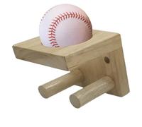 Support mural de support de batte de baseball, support de batte de baseball en bois - Support de batte de baseball en bois,Support de batte de baseball, porte-chauves-souris pour cargaisons pe