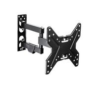 TecTake Support Mural TV Universel Inclinable et Orientable Pivotant pour Écrans Plats Vesa Max. 200x200 17-42" 43-107cm Distance du Mur 5-36cm