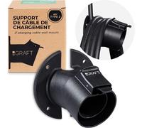 Support Mural De Type 2 Pour Câble Support Pour Voiture Électrique À Un Connecteur Iec 62196-2 Accessoire Pour Station De Charge Type 2, Avec Système Antivol Pour Câble Et Chargeur