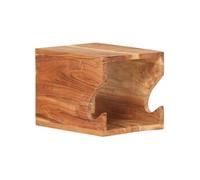 Support mural de vélos 35x25x25 cm Bois d acacia massif