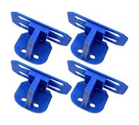 Support mural de voie simple pour - lot de 4 rails imprimés 3D pour voiture 1/64 | Support d'affichage et organisateur de voiture miniature | Compatible avec les systèmes de piste