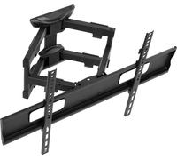 Support mural double bras Support TV Maclean pour TV ou moniteur, max. VESA 600x400 plat 37-80" 50kg noir MC-832A