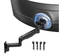 Support Mural Ecran PC 17 à 57 Pouces -Ressort à Gaz Bras Ecran PC Mural Positionnement Facile,Support Mural pour Moniteur Capacité de Charge 2-20 kg, Max VESA 200x200 mm