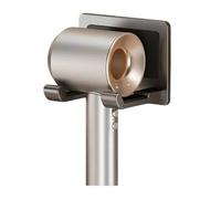 Support mural élégant et robuste en aluminium pour sèche-cheveux pour une installation et un retrait faciles dans les salles de bains