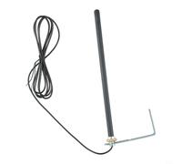 Support mural en acier inoxydable pour antenne 868 MHz Câble 2 m | Augmente le signal de 868 MHz, réduit les interférences, convient pour Garador Hormann pour Marantec Sommer