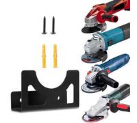 Support mural en acier inoxydable pour meuleuse d'angle de qualité supérieure 115-125 mm Matériel de fixation inclus Convient pour de nombreux fabricants - Einhell - Makita - Bosch - Dewalt