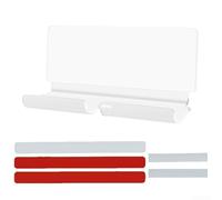 Support mural en acrylique pour tablettes et téléphones, support solide pour une meilleure accessibilité des appareils (transparent)