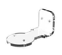 Support mural en acrylique, sans perçage/perçage, installation du support de montage pour appareil photo, support de caméra stable, compatible avec Eufy Indoor Cam S350