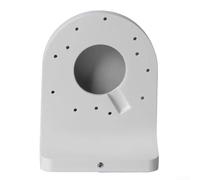 Support mural en alliage d'aluminium pour caméras de sécurité dôme et globe oculaire, boîte de jonction CCTV accessoires avec gestion des câbles, compatible avec divers PTZ