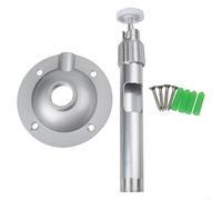 Support mural en alliage d'aluminium pour projecteur, équipement de surveillance industrielle et commerciale, design compact et léger, 20 cm ou 30 cm de hauteur, (20 cm)