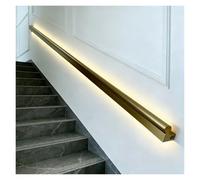 Support mural en aluminium avec éclairage LED pour intérieur et extérieur - Design moderne pour la maison et le commerce