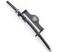 Support Mural en Bois 1 Place Epee Presentoir Plaque Katana Décoration