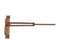 Support Mural en Bois Pliable pour Applique Suspendre, Beige Rétro | Bras Articulé Rétractable, Finition Veinée Naturelle, Installation Facile Composants Inclus, pour Chambre ou Projets DIY