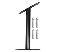 Support Mural en Fer Noir, Rangement pour Corde de Combat | Pratique et Peu Encombrant, Finition Soignée, pour Battle Rope et Gym Rope, Accessoire de Musculation