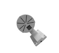 Support mural en forme de L pour caméras de sécurité, angles réglables, ABS avec gestion des câbles intégrée, support de caméra au design moderne ABS