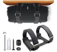 Support mural en métal compatible avec haut-parleur portable JBL Xtreme 4 pour jet ski/motoneige/bateau/PWC, support mural sécurisé avec sangle réglable pour jbl xtreme 3/xtreme 2 pour plafond (noir)