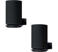 Support Mural En Métal Compatible Avec Sonos Era 100, Support De Support, Compatible Avec Sonos Era 100 Gestion De Câbles Intégrée, Max. 12 Kg (2-Pack, Noir)