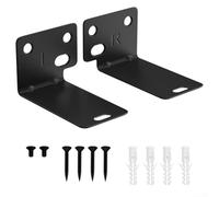 Support mural en métal pour barre de son Bose 300 500 700 900 et SoundTouch, support compact avec vis, noir