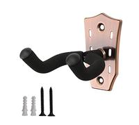 Support mural en métal pour guitare avec éponge de protection pour le cou, support de crochet pour basse, violon, ukulélé, support en métal, pièces de montage pratiques