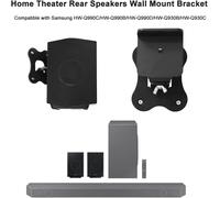 Support Mural En Métal Pour Haut-Parleurs Arrière Surround Samsung Hw-Q990C/Hw-Q990B/Hw-Q990D/Hw-Q930, Système De Son Surround Home Cinéma (1 Paire, Noir)