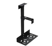 Support mural en métal pour PC,Support de processeur Support de tour d'ordinateur de bureau sous le support de bureau,Largeur Réglable 13.5-23.5cm,charge jusqu'à 25 Kg,Convient à la plupart des CPU