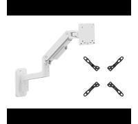 Support mural Equip 650140 pour écran 17-49" VESA 75x75-200x200mm inclinable -20/+50° pivotant ±90° blanc