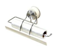 Support Mural Essuie-Tout Rangement adhésif pour serviettes en rouleaux | Porte-Essuie-Tout Adhésif Pour Cuisine Maison Salle De Bain Appartement Plan De Travail Cellier Buanderie