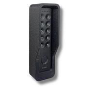 Support mural et couvercle de protection compatible avec Nuki Keypad 2 et NFC - ASA résistant aux UV - Antivol avec vis de sécurité Torx en acier inoxydable - Protection contre les intempéries - Noir