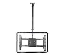 Support mural et de plafond réglable pour téléviseurs plasma de 5575 pouces, supporte jusqu'à 80 kg, portée de 3,6 m, parfait pour le home cinéma et le bureau.