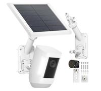 Support mural et poteau 2 en 1 pour caméras et panneaux solaires | Compatible avec Ring Stick Up Cam, Spotlight Cam Plus/Pro (batterie), support mural réglable à 360 °