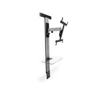 Erard Support mural TV EXOSTAND 400 Aluminium avec colonne