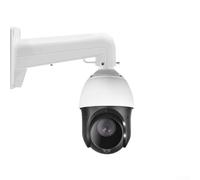 Support mural extensible pour caméras dôme haute vitesse, support télescopique en alliage d'aluminium pour la surveillance extérieure, support mural réglable au plafond