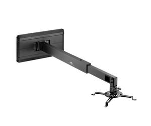 Support Mural Extensible pour Projecteur MacLean MC-945 Noir