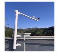 Support Mural extérieur Securi pour caméra - Support de Surveillance en Acier avec Bras Transversal à 360°, idéal pour l'installation de Panneaux solaires et de caméras dans Votre Jardin (15