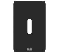 Plaque murale fine, élégante, non adhésive, compatible avec toutes les sonnettes, finition mate, plastique plexiglas durable, se place entre la sonnette et le mur, couvre les trous et les rayures