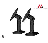 Maclean Support de montage mural MC-528 pour haut-parleurs 2x Noir