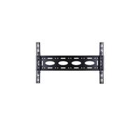 Support mural fixe B-TECH Acier Noir pr moniteur 80" Capacité 80 kg. VESA max 600 x 400 mm - Couleur Noir BT8442/B