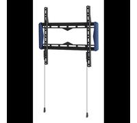 Support Mural Fixe B-Tech Elements Fixed 400 Flat BT5441/B Noir/Bleu pour Écran jusqu'à 65" (165.1cm), VESA 100x100 à 450x400, Charge 50kg
