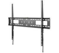 Support mural fixe - Goobay - Pro L - Pour TV 43'-100' - Couleur blanche - Métal durable