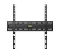 Support mural fixe pour TV - iggual - SPTV11 - 21"" à 75"" - VESA 75x75 à 400x400 - 45 kg max - Distance mur 2,7 cm - Noir
